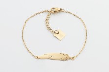 Bracelet Luma dor&eacute;