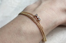 Bracelet Mathilde dor&eacute;