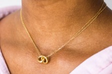 Collier Menti doré