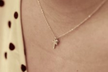 Collier Wedding ' doré